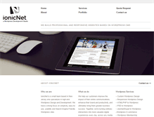 Tablet Screenshot of ionicnet.com